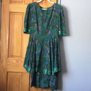 Vintage 1960’s cocktail dress with sequins, M